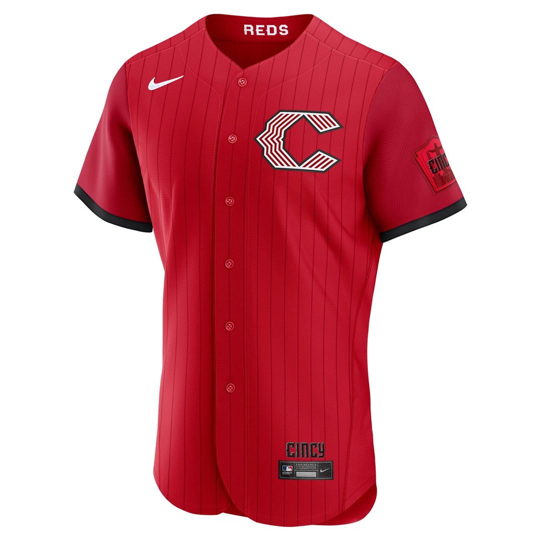 Cincinnati Reds Red 2026 City Connect Authentic Baseball Jersey | MLB Baseball Jersey
