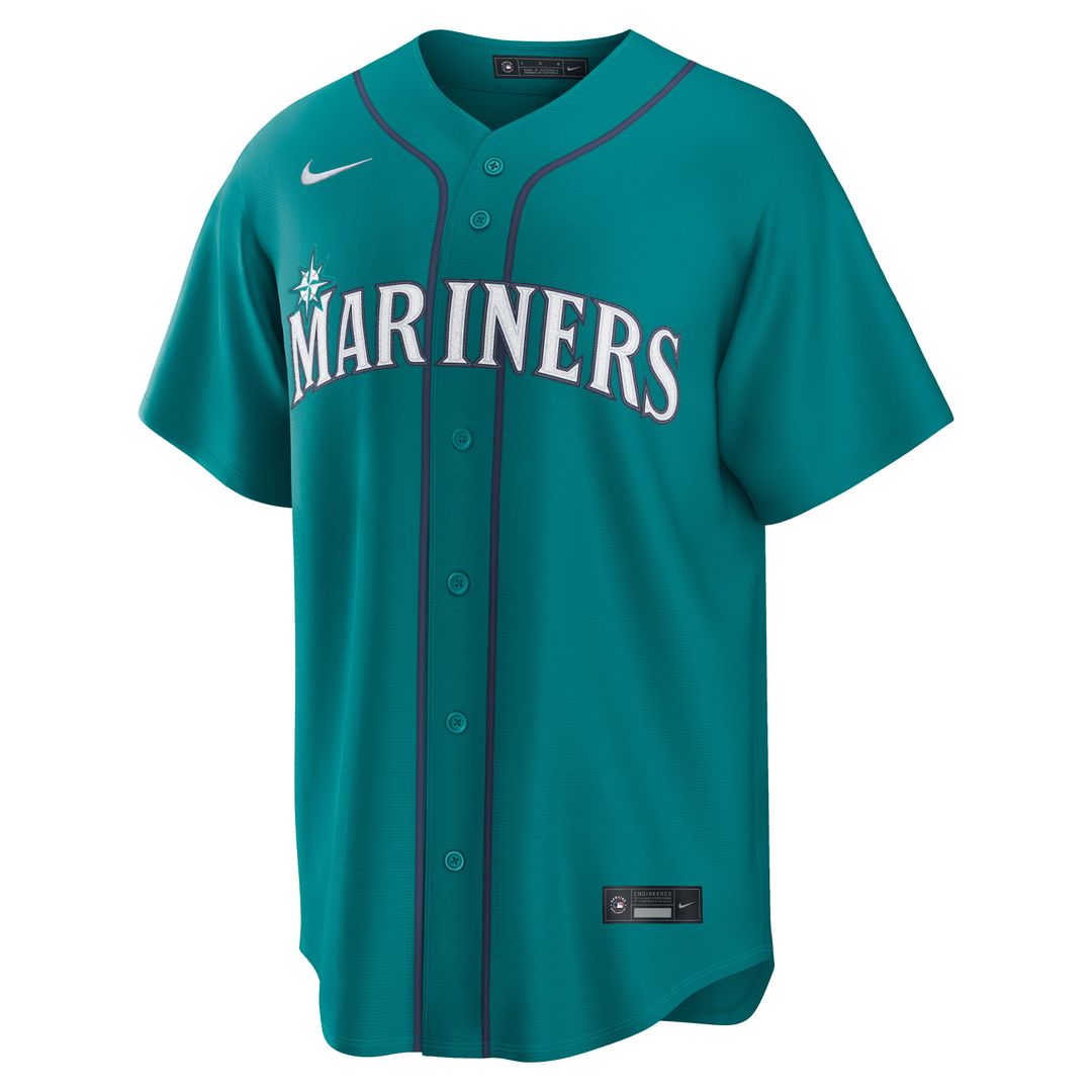 Seattle Mariners Teal Alternate Replica Baseball Jersey | MLB Baseball Jersey