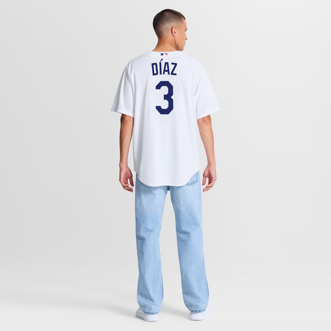 Los Angeles Dodgers Edwin Díaz White Home Replica Baseball Jersey | MLB Baseball Jersey