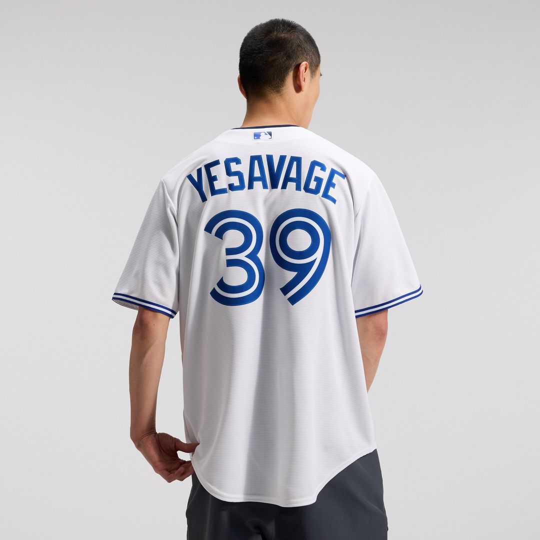 Toronto Blue Jays Trey Yesavage White Home Replica Baseball Jersey | MLB Baseball Jersey