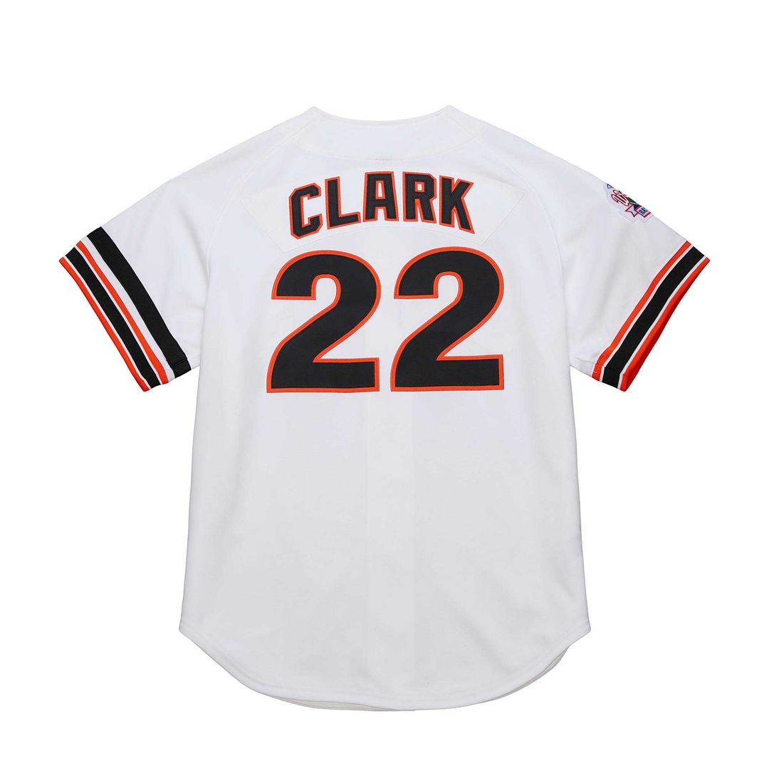 San Francisco Giants Will Clark White Cooperstown Collection 1989 Authentic Baseball Jersey | MLB Baseball Jersey