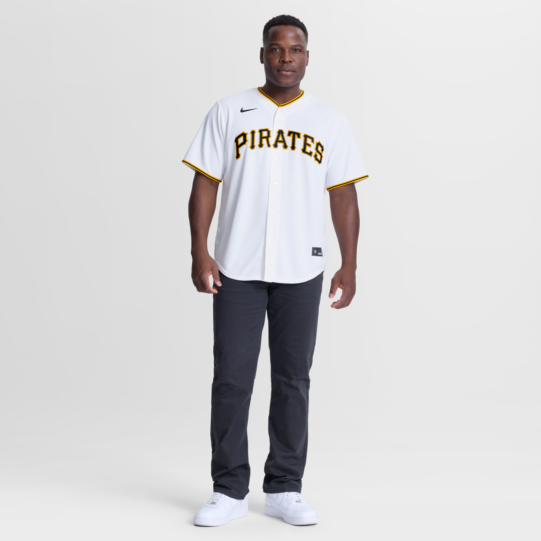 Pittsburgh Pirates Paul Skenes White Home Replica Baseball Jersey | MLB Baseball Jersey