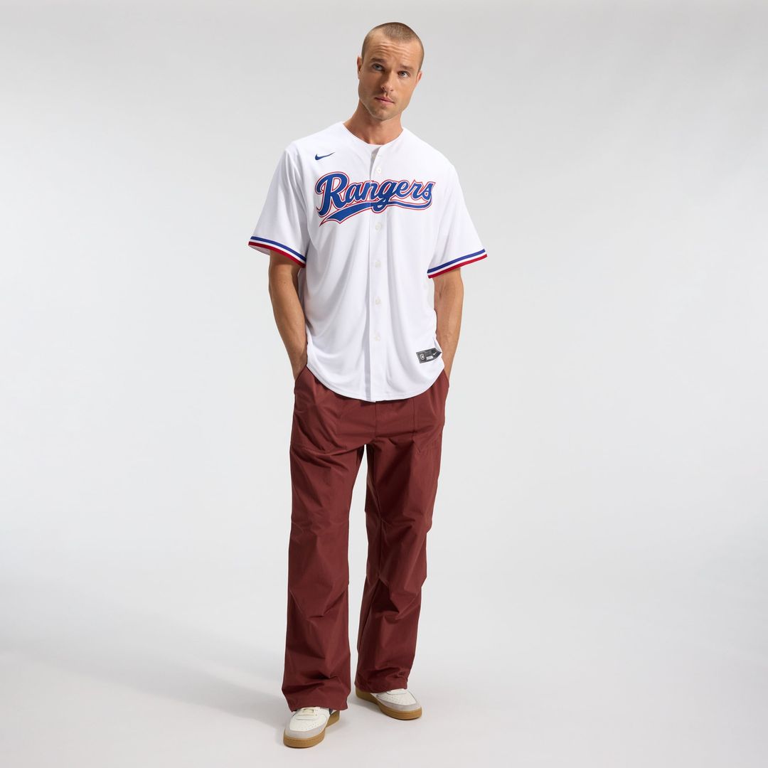 Texas Rangers White Home Replica Team Baseball Jersey | MLB Baseball Jersey