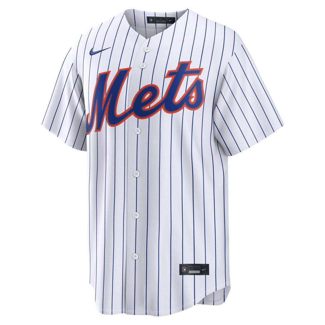 New York Mets Bo Bichette White Home Replica Baseball Jersey | MLB Baseball Jersey