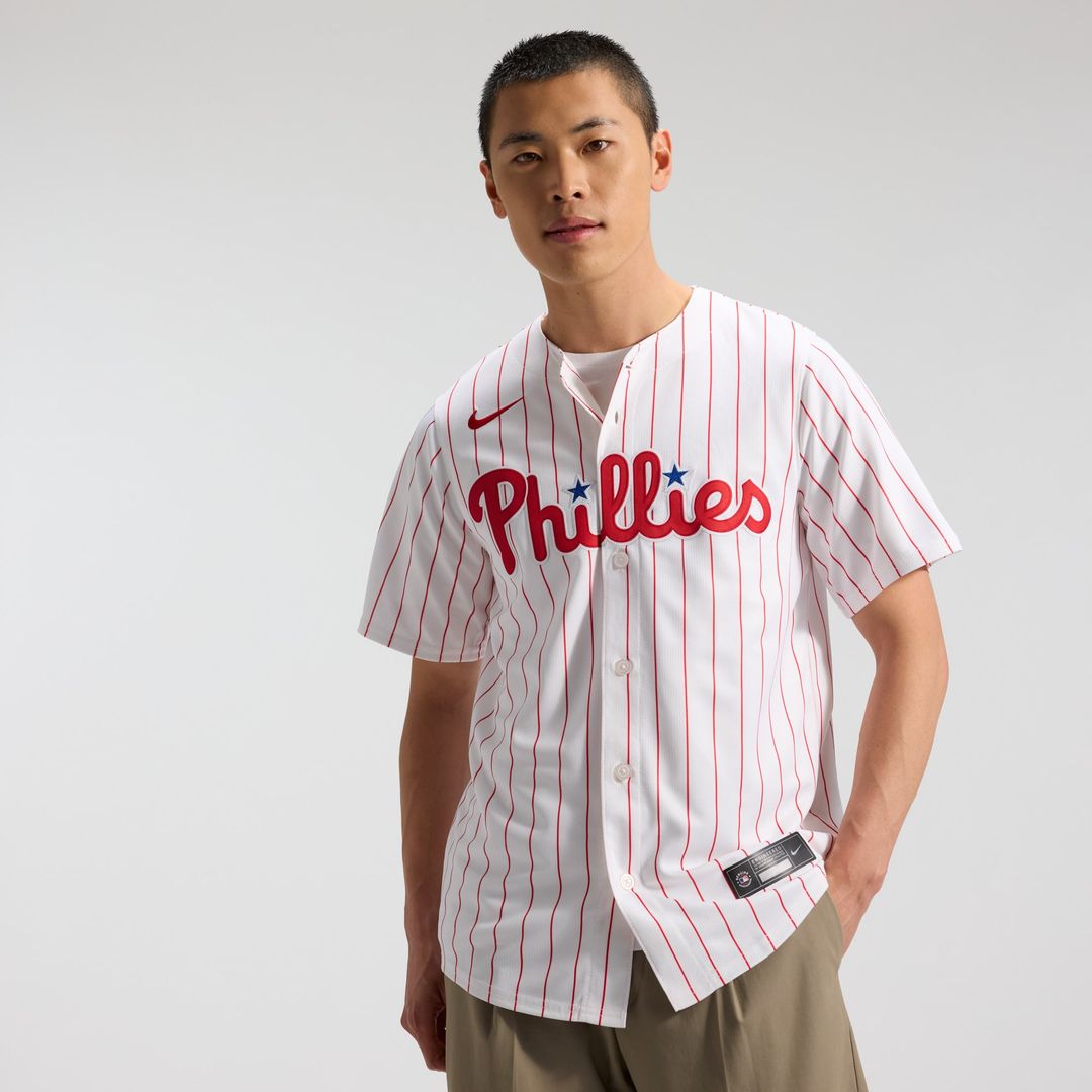 Philadelphia Phillies J.T. Realmuto White Home Limited Baseball Jersey | MLB Baseball Jersey