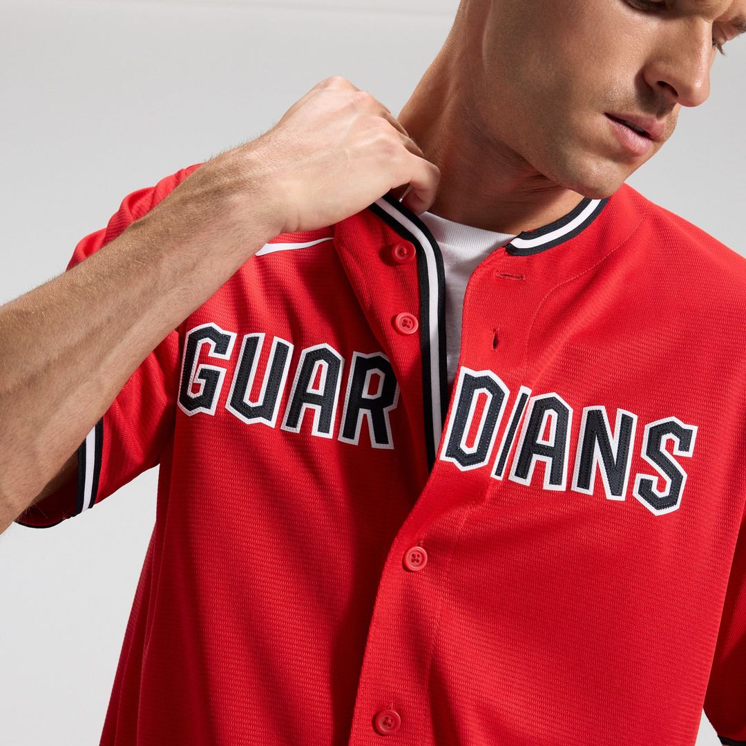 Cleveland Guardians Red Alternate 2 Replica Baseball Jersey | MLB Baseball Jersey