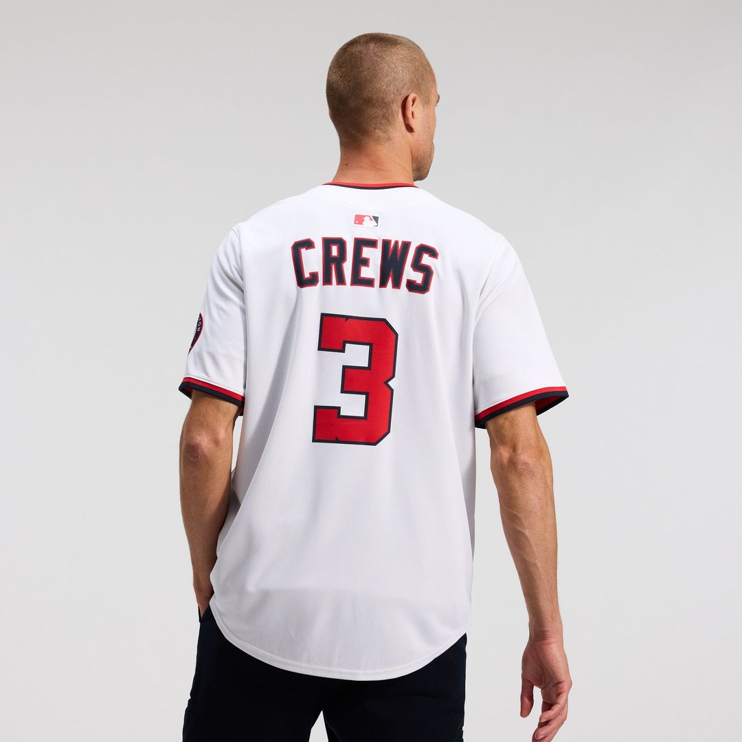 Washington Nationals Dylan Crews White Home Limited Baseball Jersey | MLB Baseball Jersey