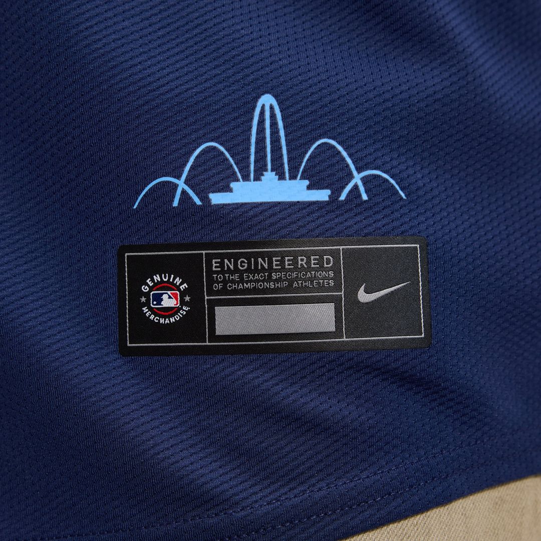 Kansas City Royals Navy City Connect Limited Baseball Jersey | MLB Baseball Jersey