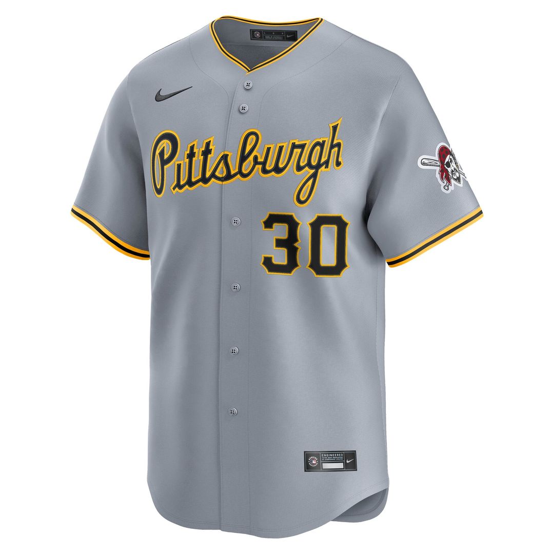 Pittsburgh Pirates Paul Skenes Gray Road Limited Baseball Jersey | MLB Baseball Jersey