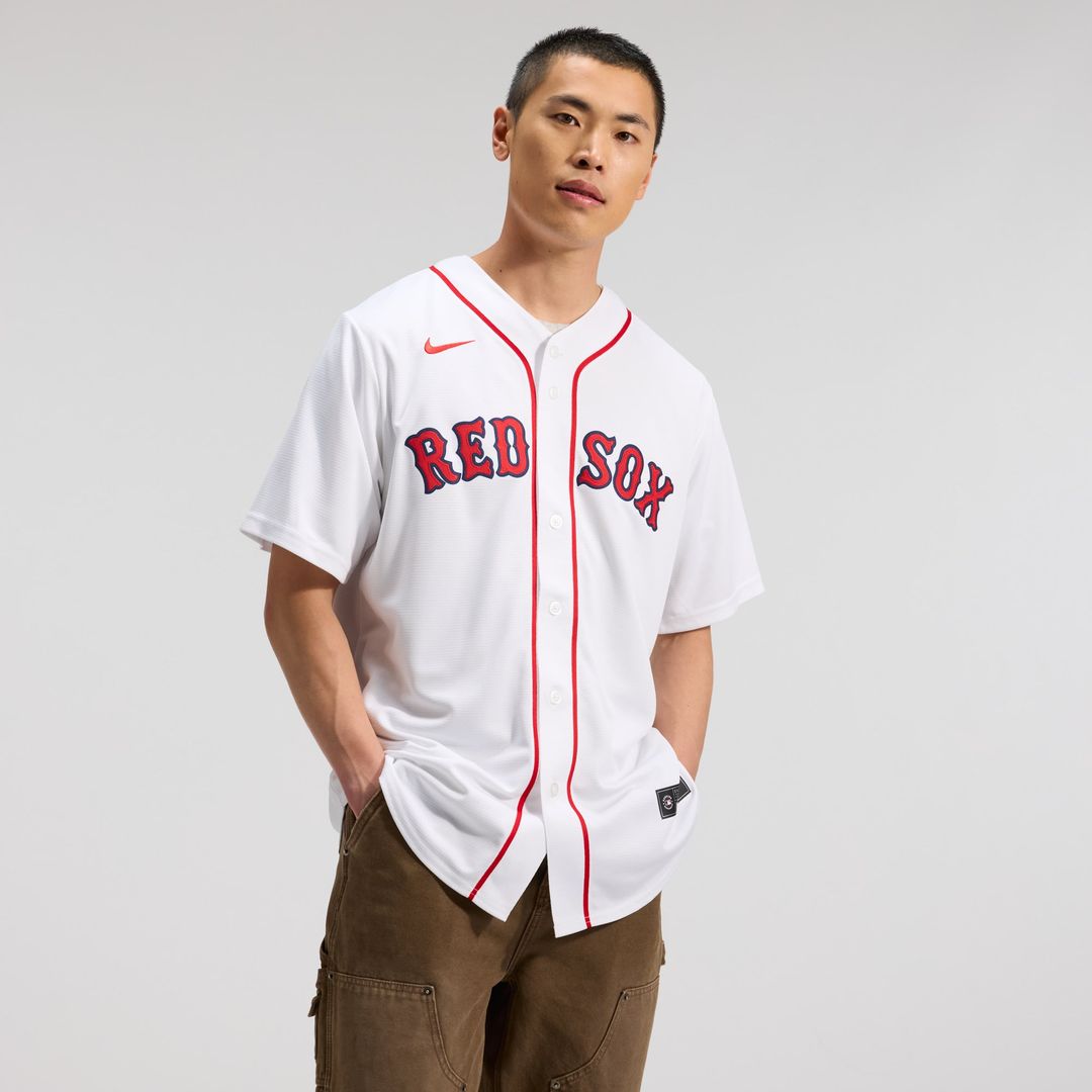 Boston Red Sox Roman Anthony White Home Replica Baseball Jersey | MLB Baseball Jersey
