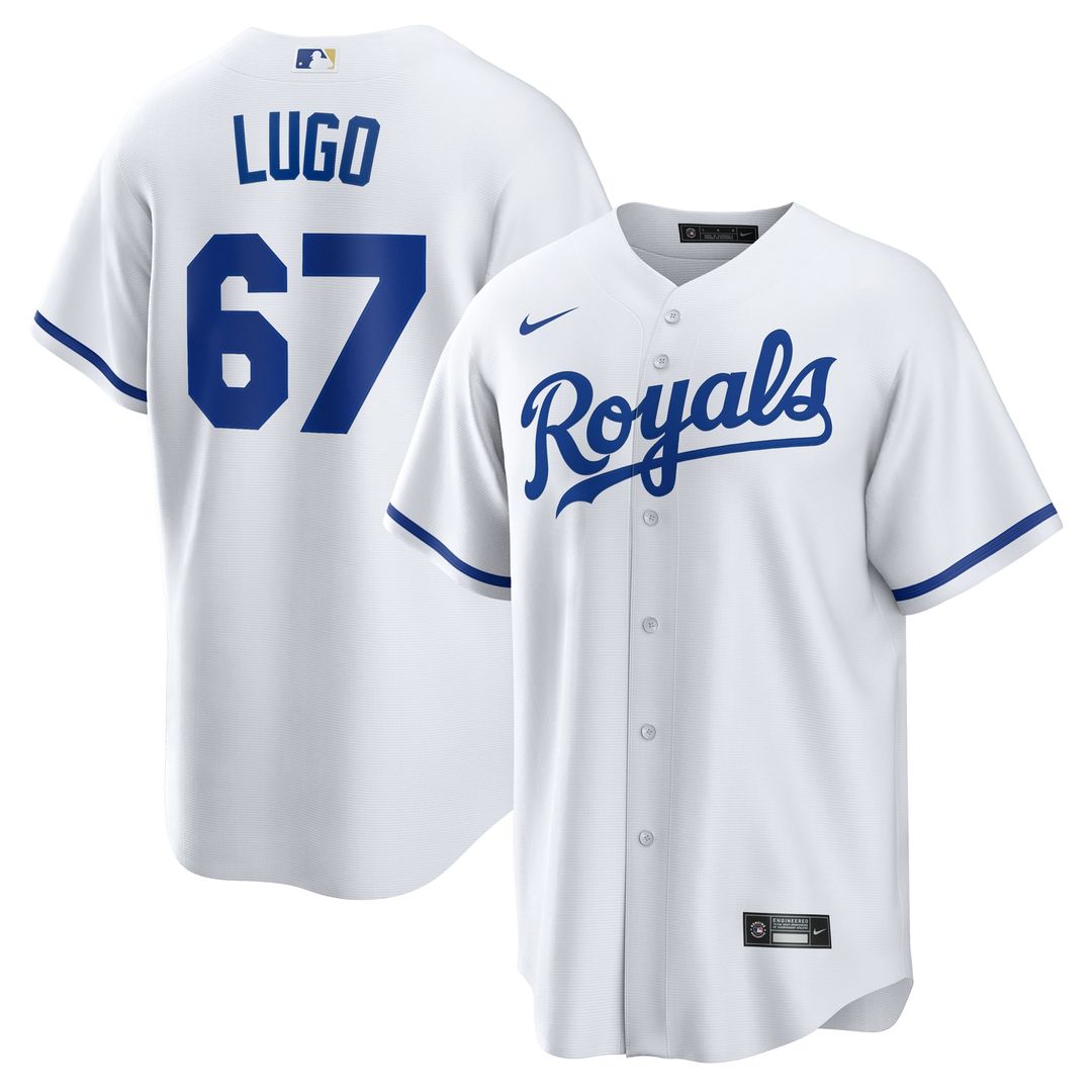 Kansas City Royals Seth Lugo White Home Replica Baseball Jersey