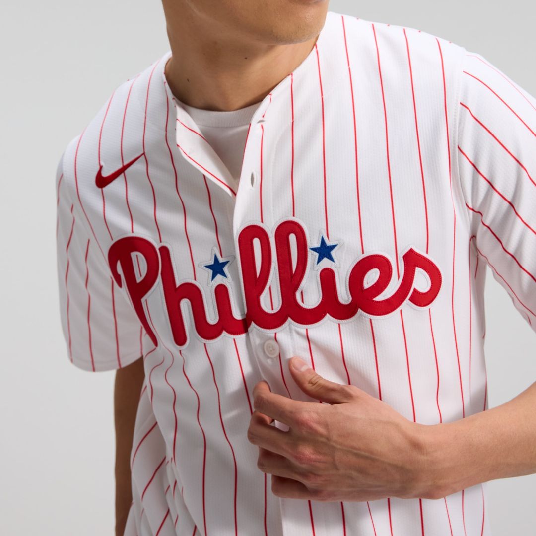 Philadelphia Phillies J.T. Realmuto White Home Limited Baseball Jersey | MLB Baseball Jersey
