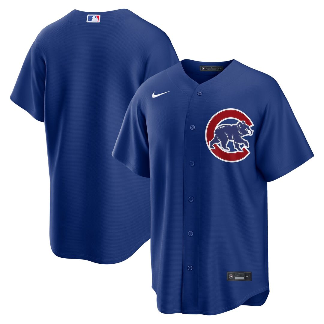 Chicago Cubs Royal Alternate Replica Baseball Jersey | MLB Baseball Jersey