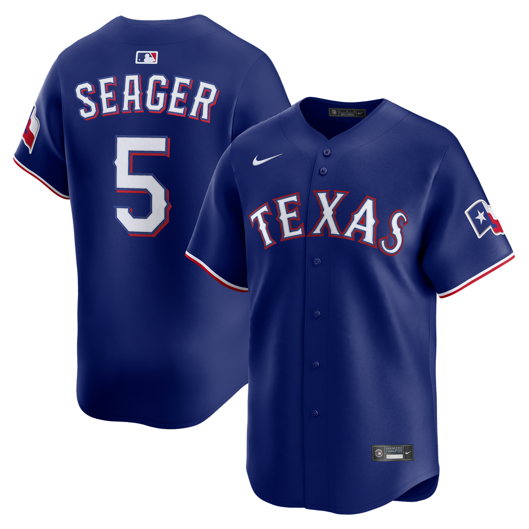 Texas Rangers Corey Seager Royal Alternate 2 Limited Baseball Jersey