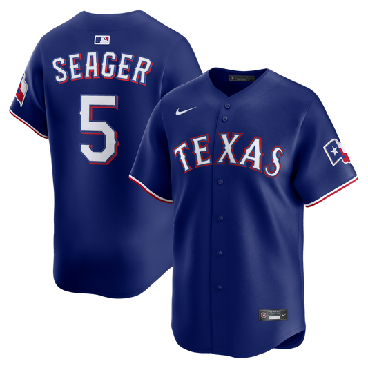 Texas Rangers Corey Seager Royal Alternate 2 Limited Baseball Jersey