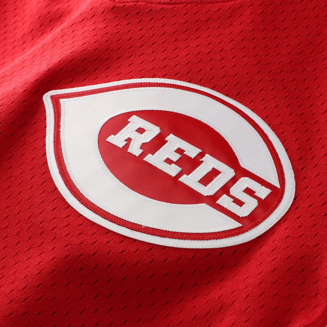 Cincinnati Reds Barry Larkin Red Authentic Batting Practice Baseball Jersey | MLB Baseball Jersey