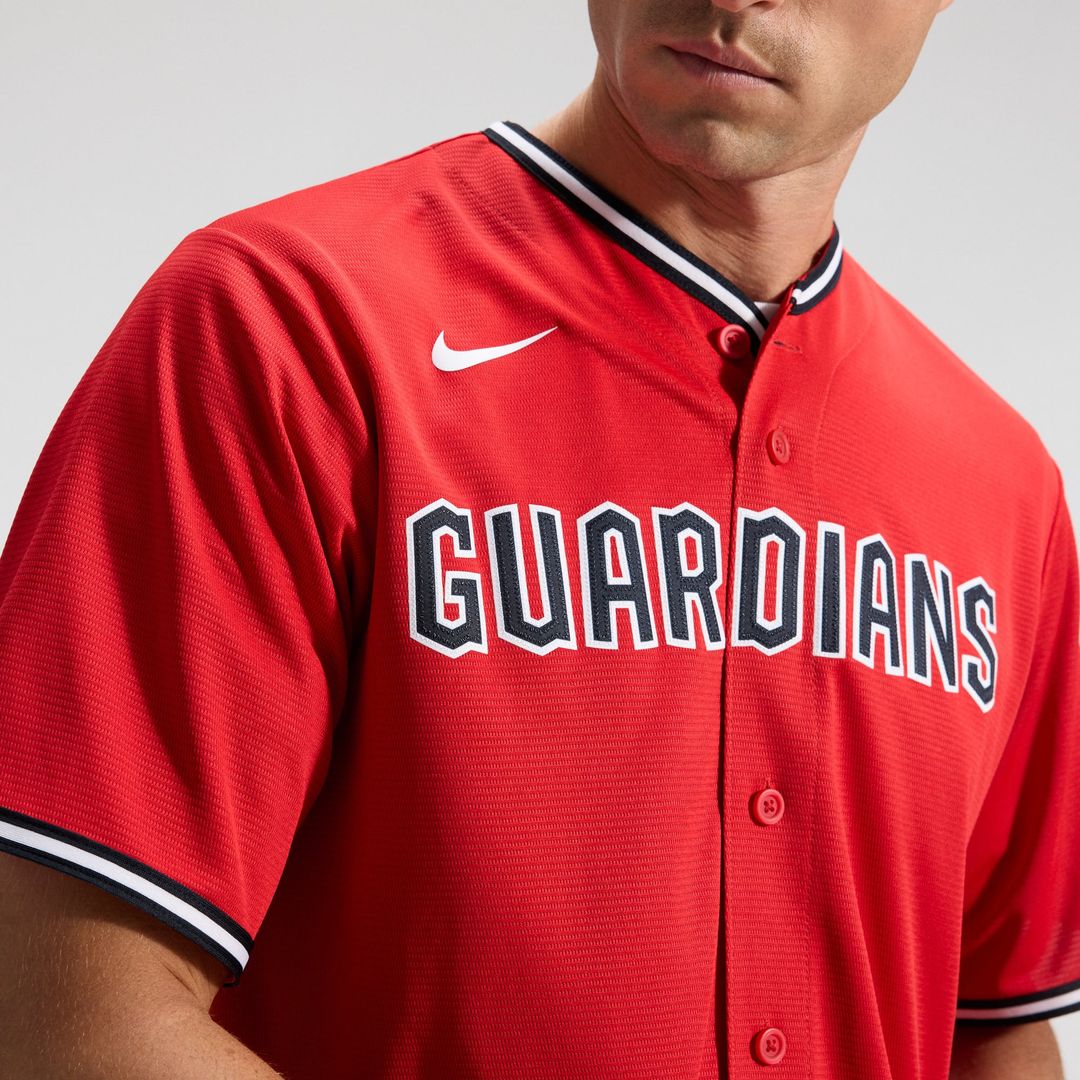 Cleveland Guardians Red Alternate 2 Replica Baseball Jersey | MLB Baseball Jersey