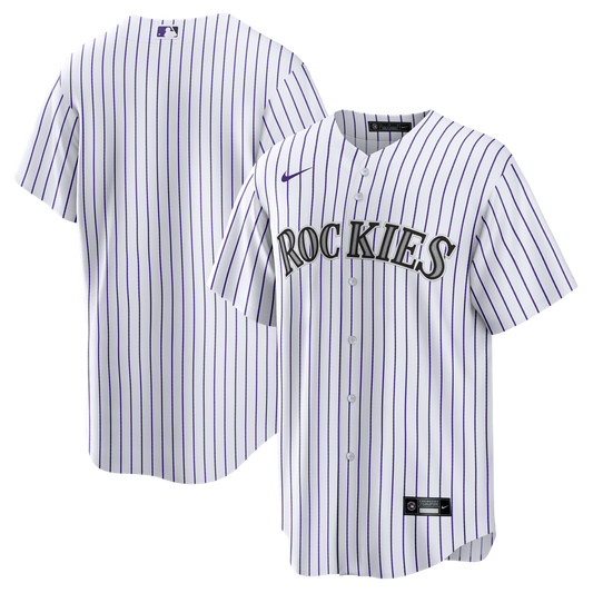 Colorado Rockies White Home Big & Tall Replica Baseball Jersey