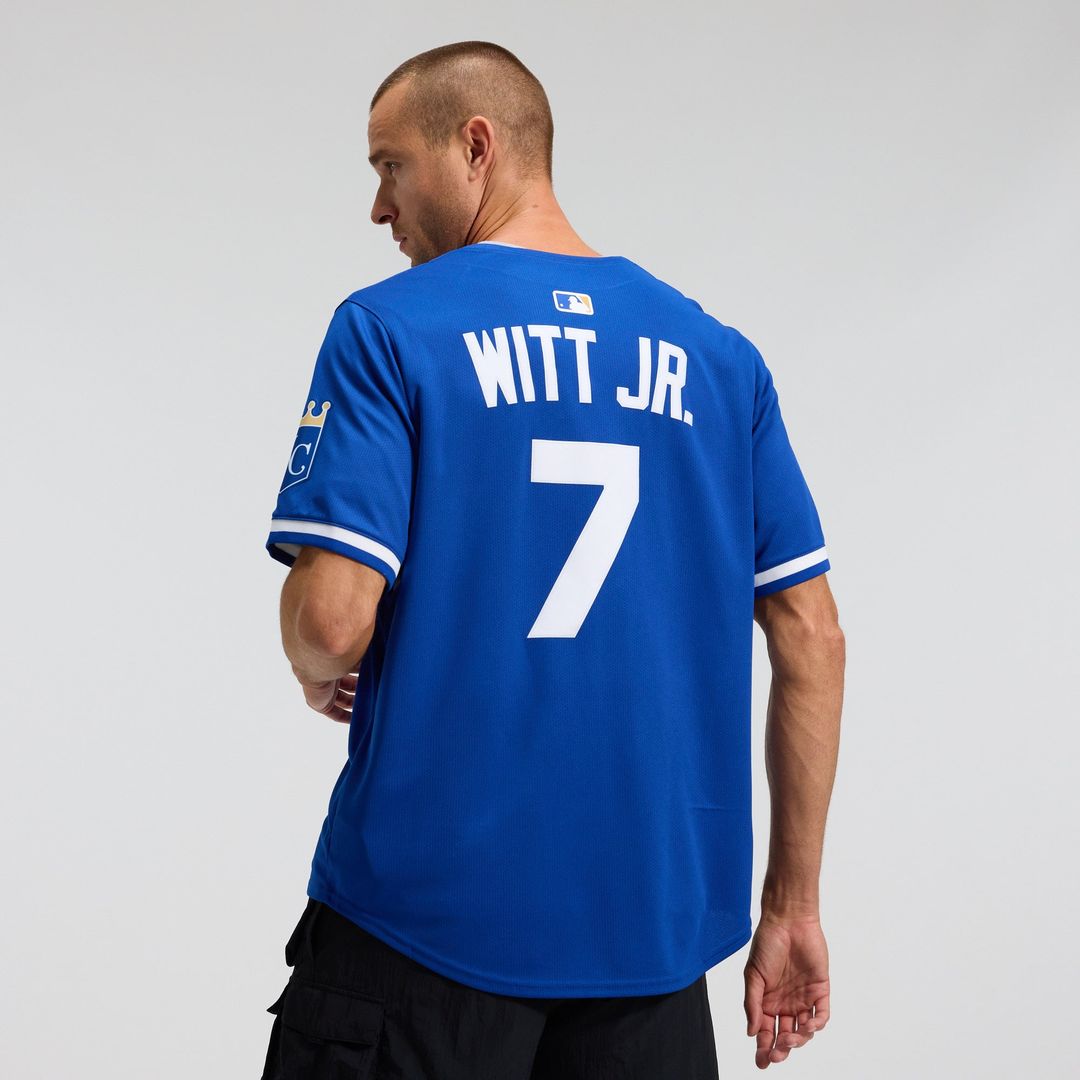 Kansas City Royals Bobby Witt Jr. Royal Alternate 2 Limited Baseball Jersey | MLB Baseball Jersey