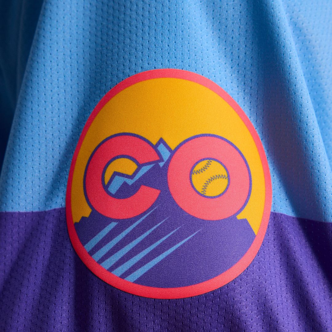Colorado Rockies Purple/Light Blue 2025 City Connect Limited Baseball Jersey | MLB Baseball Jersey