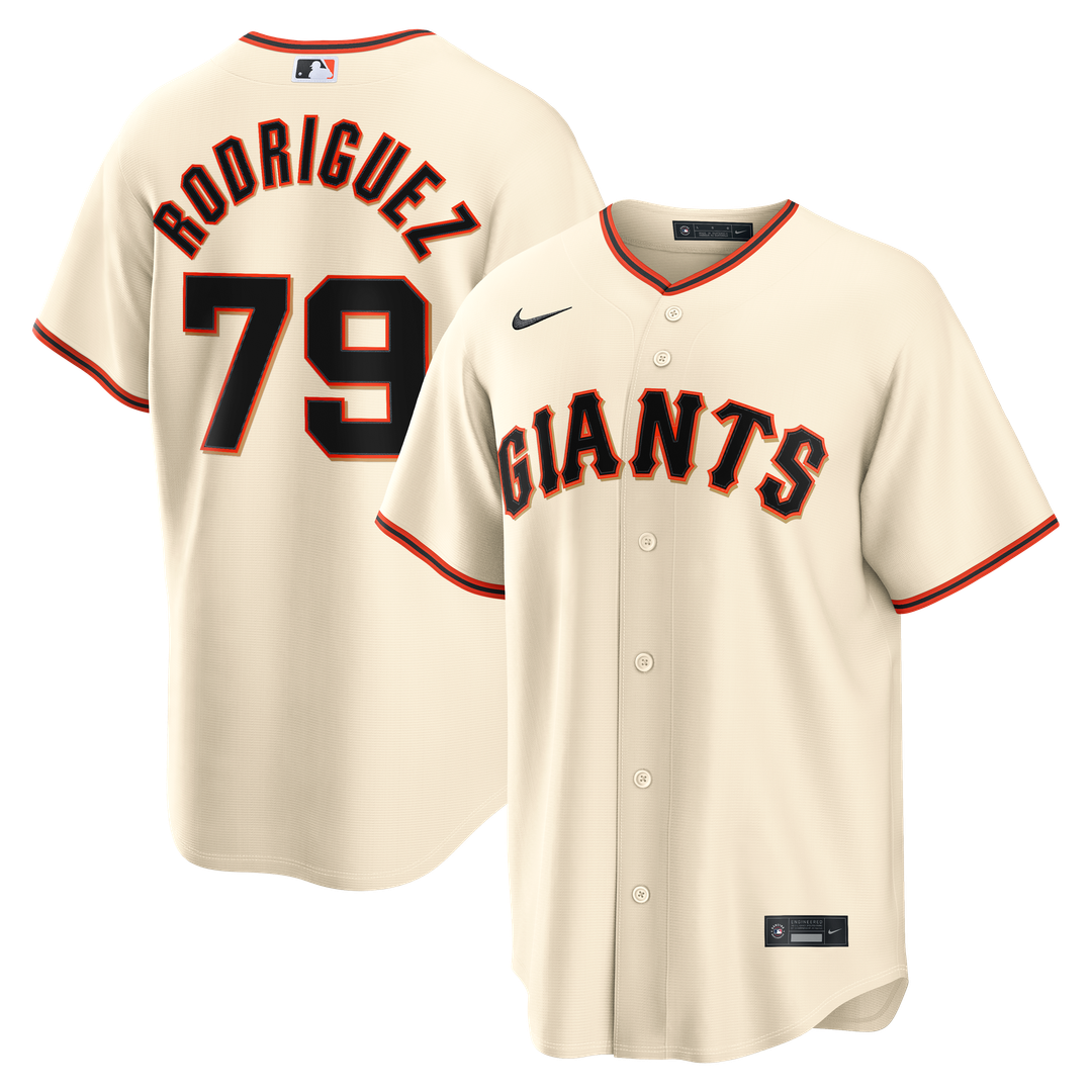 San Francisco Giants Jesus Rodriguez Cream Home Replica Baseball Jersey