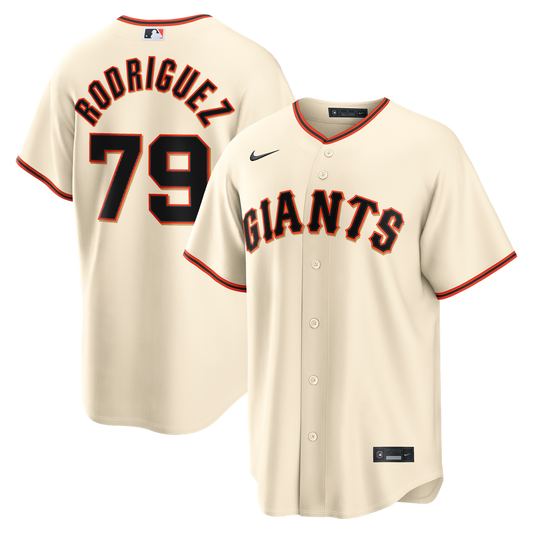 San Francisco Giants Jesus Rodriguez Cream Home Replica Baseball Jersey