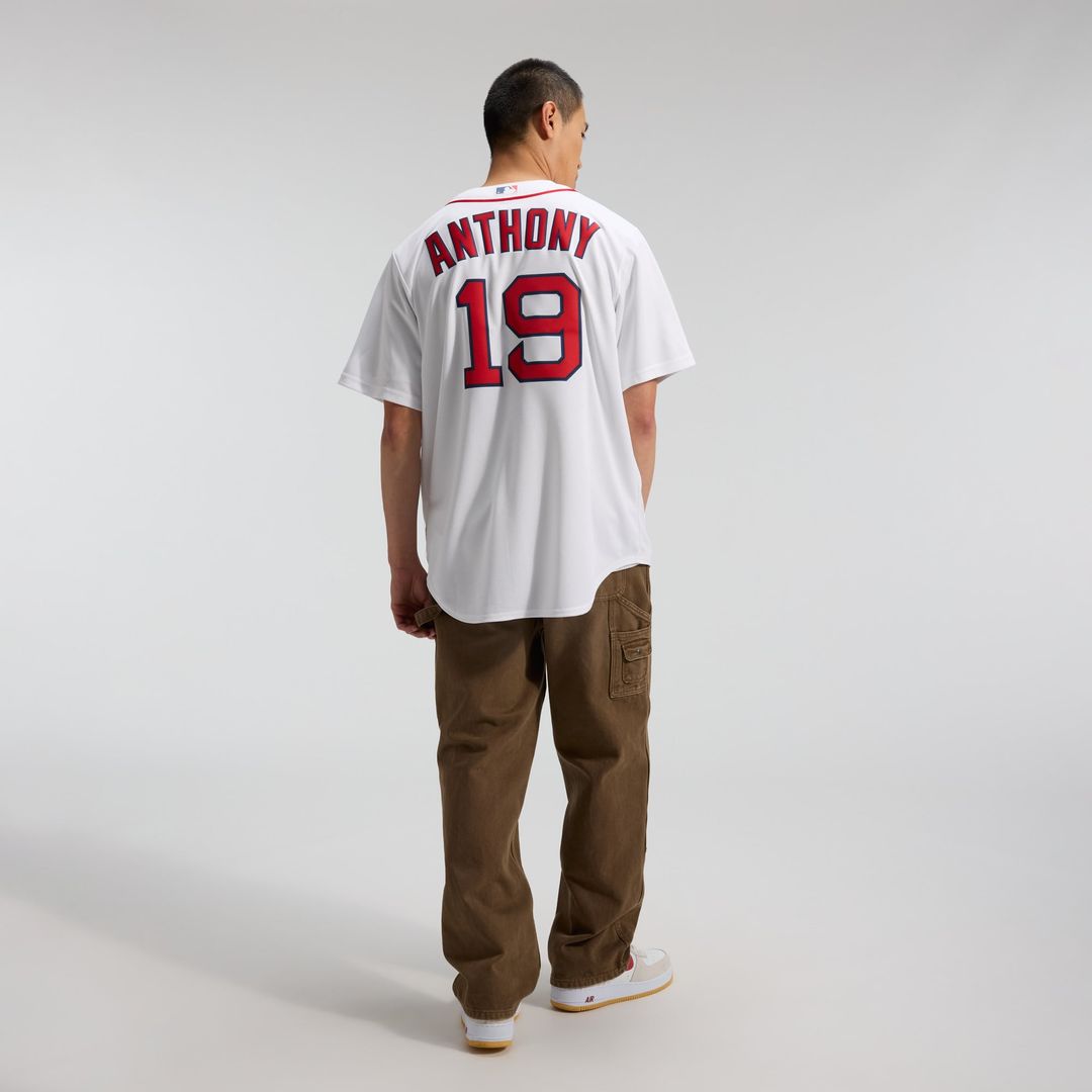 Boston Red Sox Roman Anthony White Home Replica Baseball Jersey | MLB Baseball Jersey
