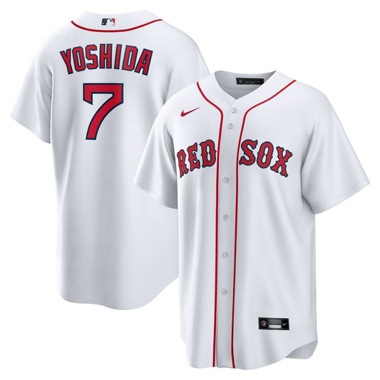 Boston Red Sox Masataka Yoshida White Replica Baseball Jersey