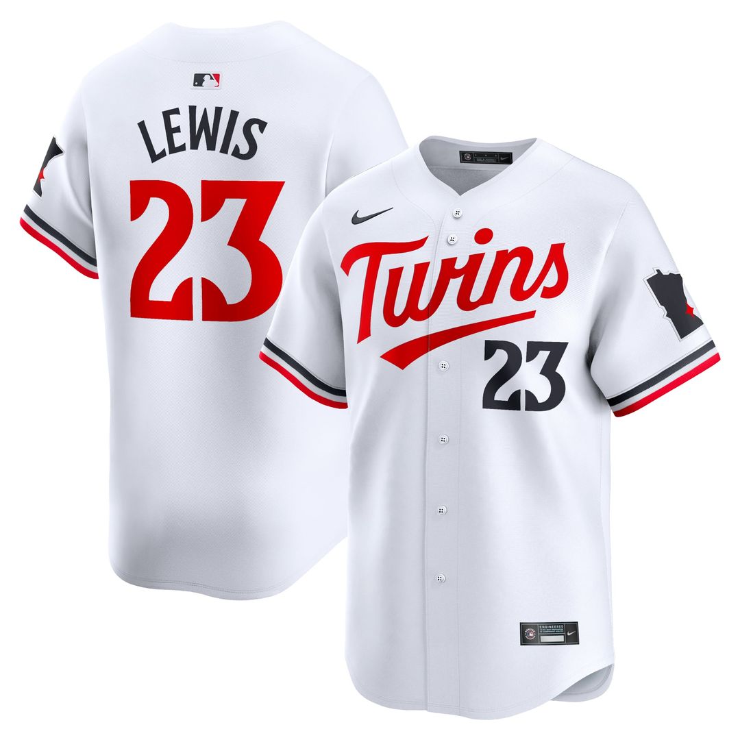 Minnesota Twins Royce Lewis White Home Limited Baseball Jersey