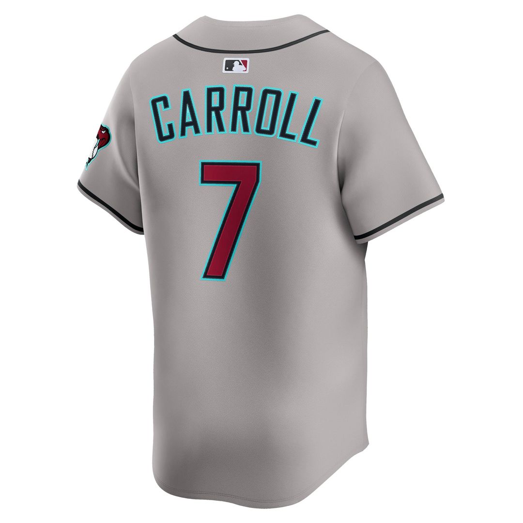 Arizona Diamondbacks Corbin Carroll Gray Road Limited Baseball Jersey | MLB Baseball Jersey