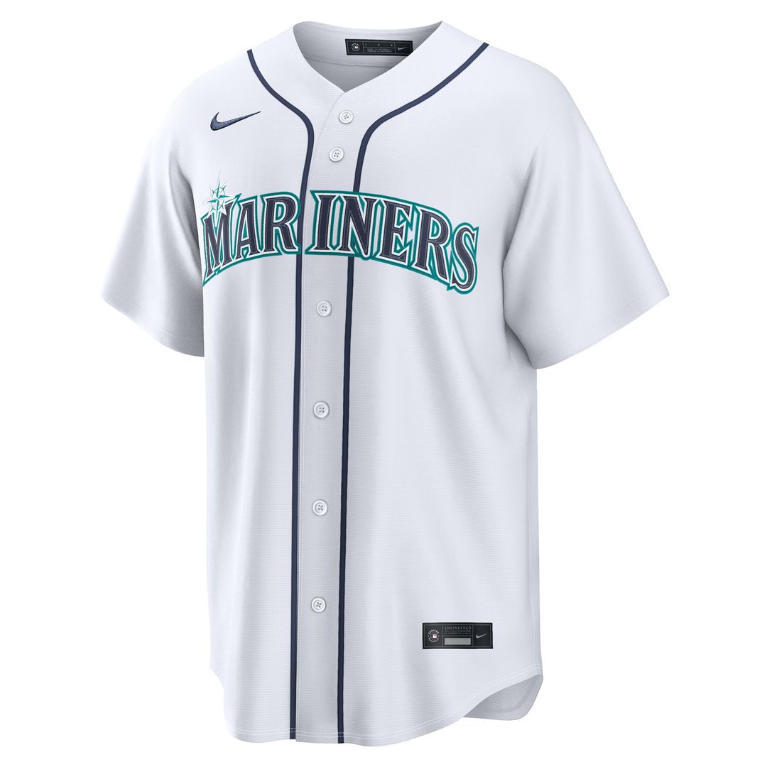 Seattle Mariners Brendan Donovan White Home Replica Baseball Jersey | MLB Baseball Jersey