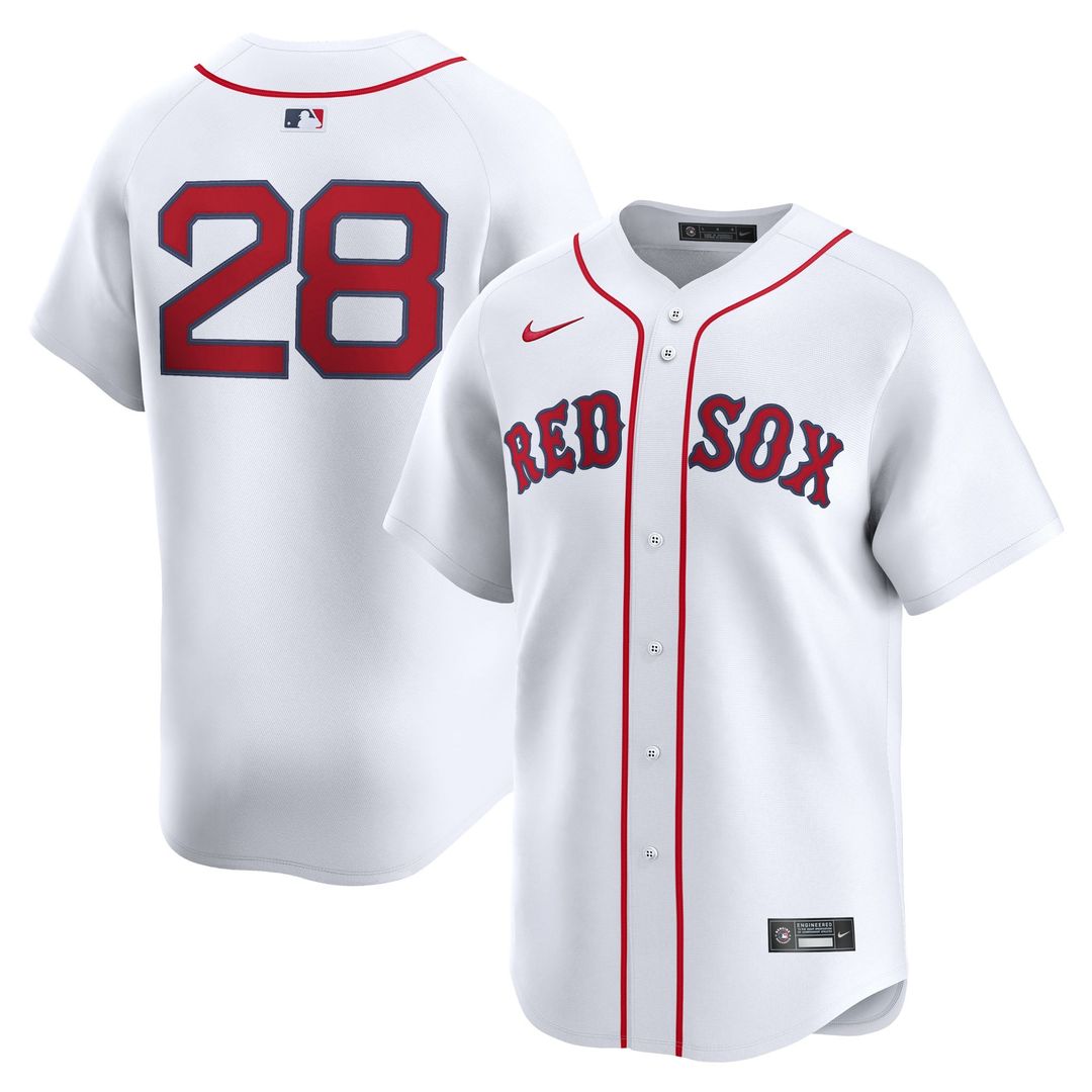 Boston Red Sox Kristian Campbell White Home Limited Baseball Jersey