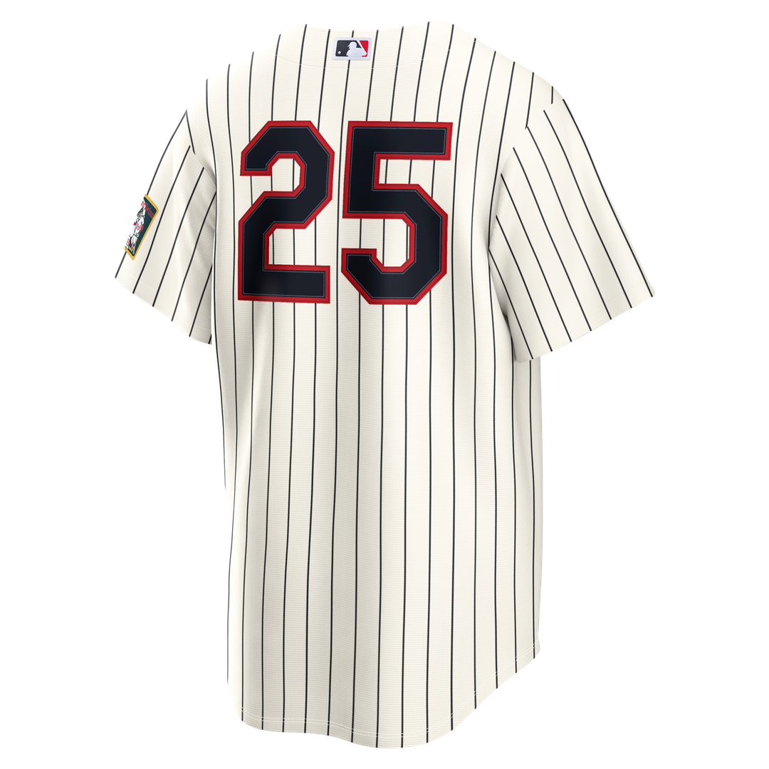 Minnesota Twins Byron Buxton Cream 2026 Field of Dreams Stadium Baseball Jersey | MLB Baseball Jersey