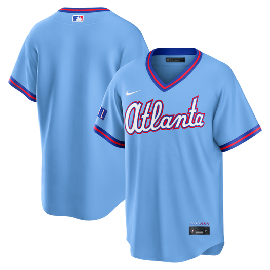Atlanta Braves Powder Blue 2026 City Connect Stadium Baseball Jersey