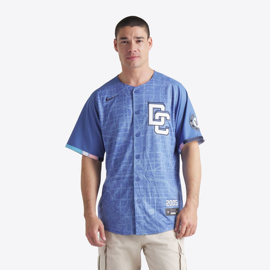 Washington Nationals Blue 2025 City Connect Limited Baseball Jersey