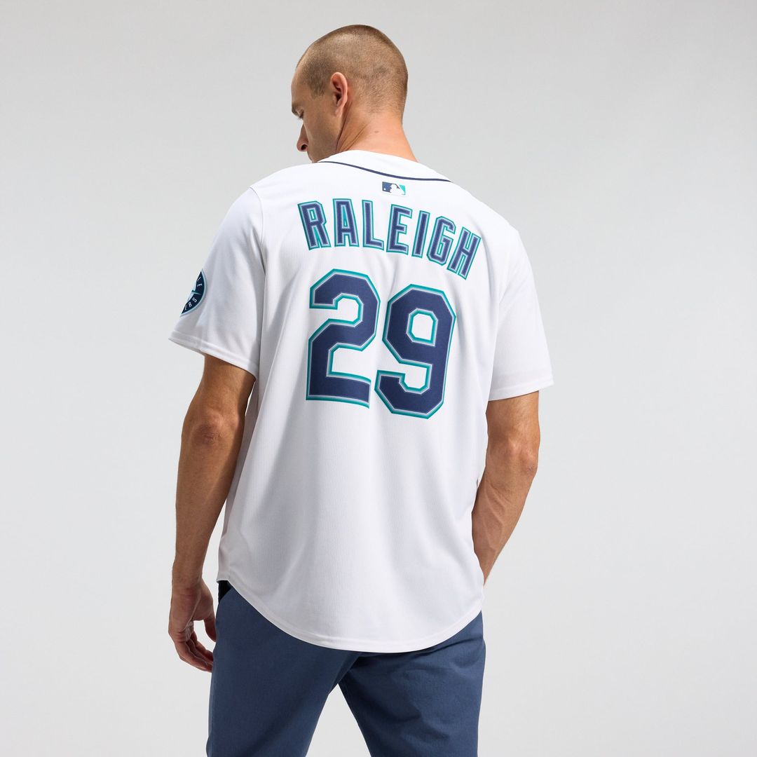 Seattle Mariners Cal Raleigh Teal Alternate Limited Baseball Jersey | MLB Baseball Jersey