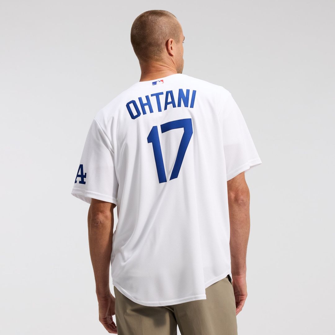 Los Angeles Dodgers Shohei Ohtani White Home Stadium Baseball Jersey | MLB Baseball Jersey