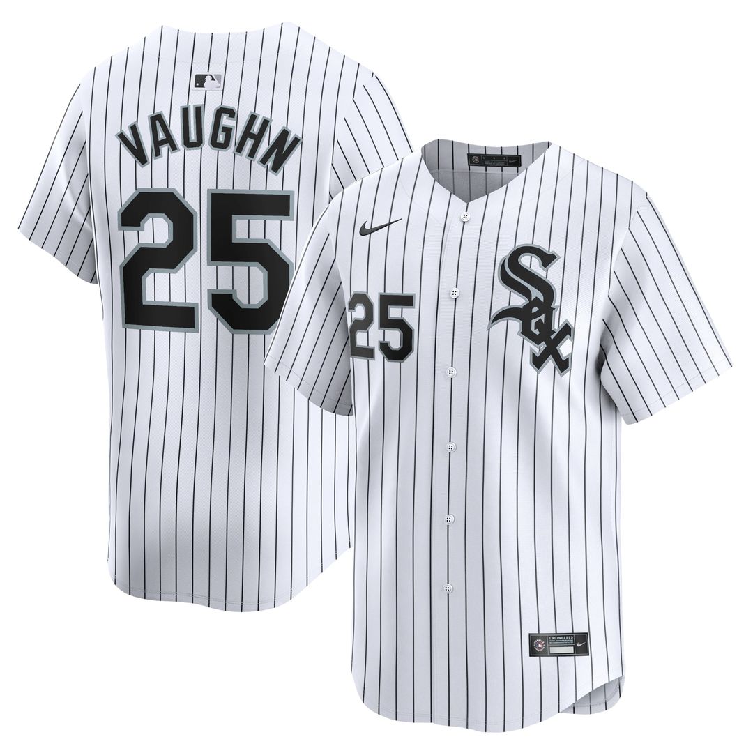 Chicago White Sox Andrew Vaughn White Home Limited Baseball Jersey