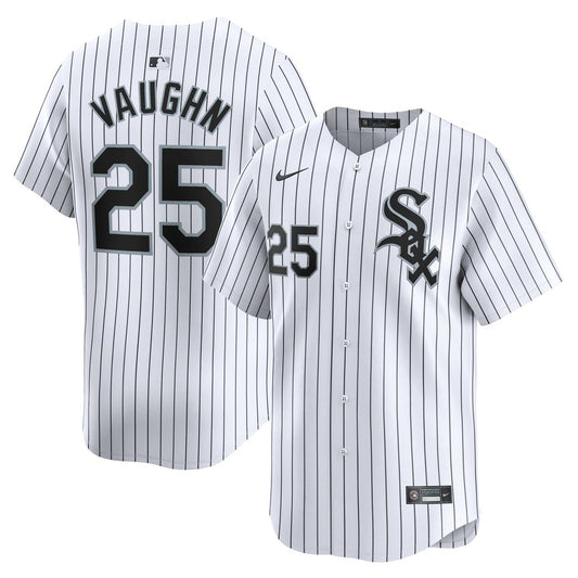 Chicago White Sox Andrew Vaughn White Home Limited Baseball Jersey