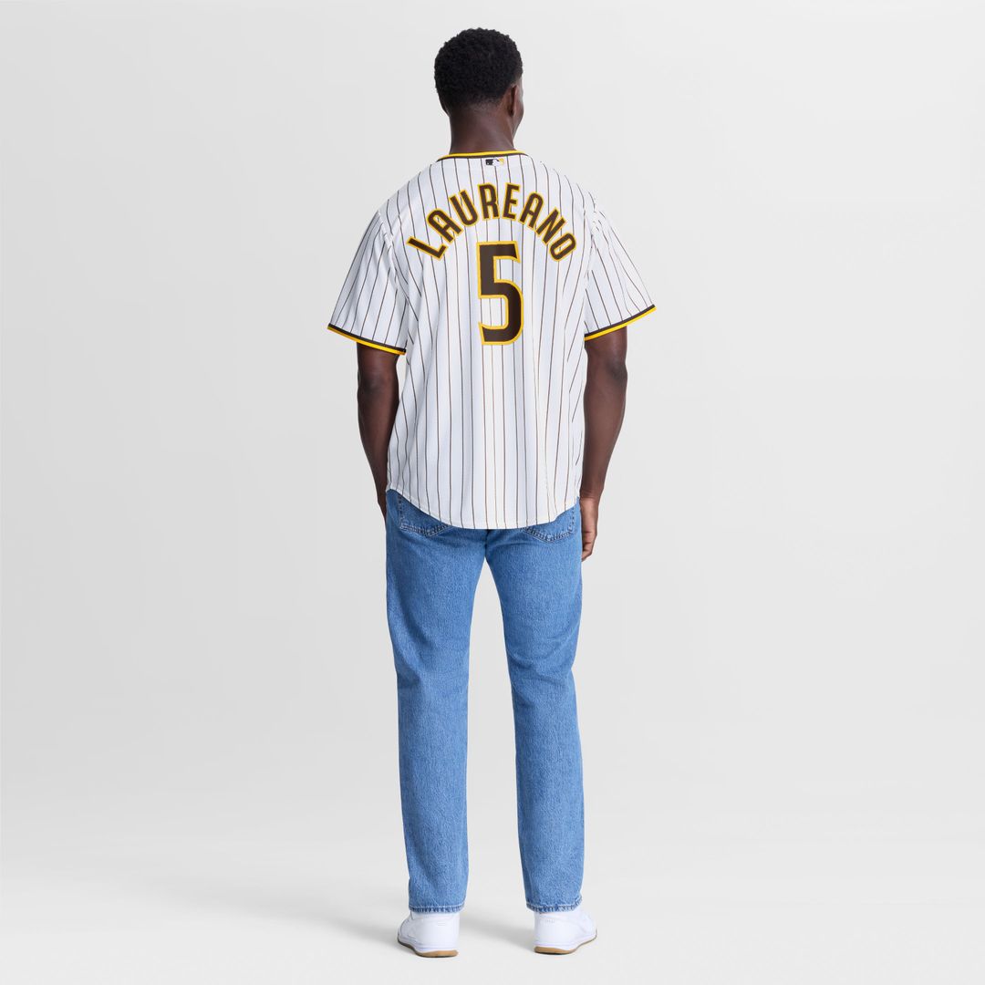 San Diego Padres Ramón Laureano White Home Replica Baseball Jersey | MLB Baseball Jersey