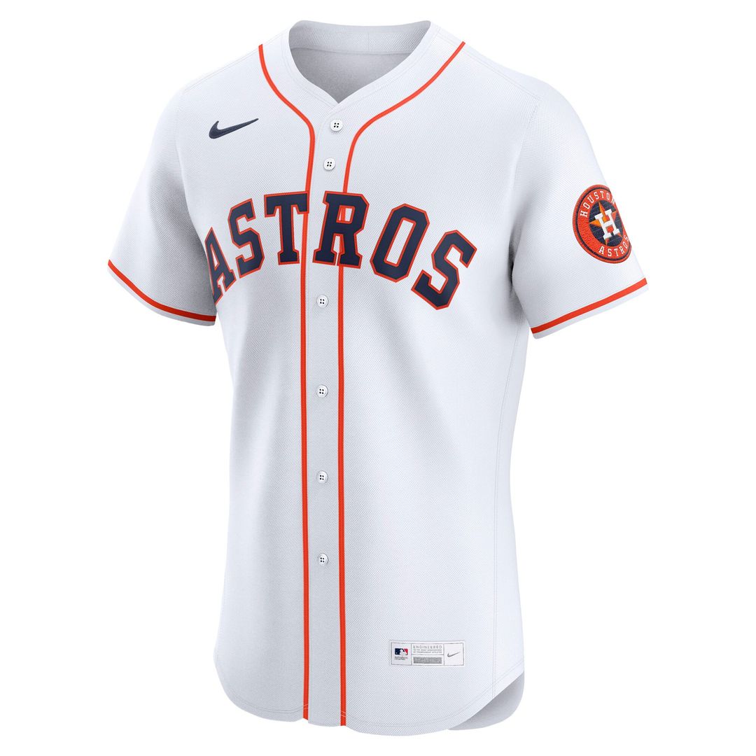 Houston Astros White Home Elite Baseball Jersey | MLB Baseball Jersey
