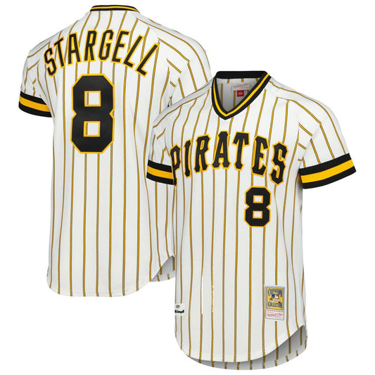 Pittsburgh Pirates Willie Stargell White Cooperstown Collection 1979 Authentic Baseball Jersey