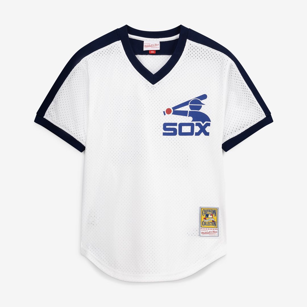 Chicago White Sox Carlton Fisk Navy Authentic Batting Practice Baseball Jersey | MLB Baseball Jersey