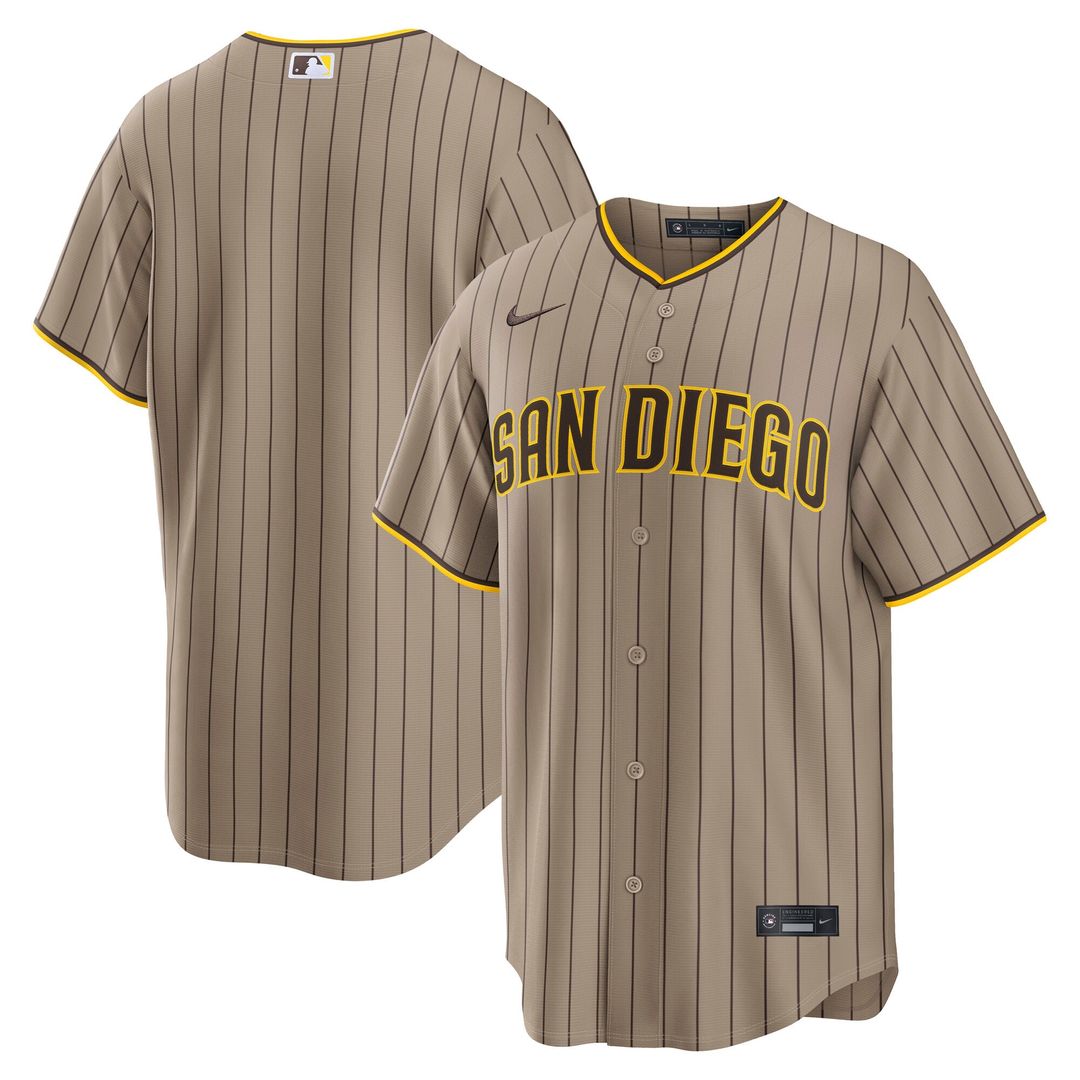 San Diego Padres White Home Replica Baseball Jersey | MLB Baseball Jersey