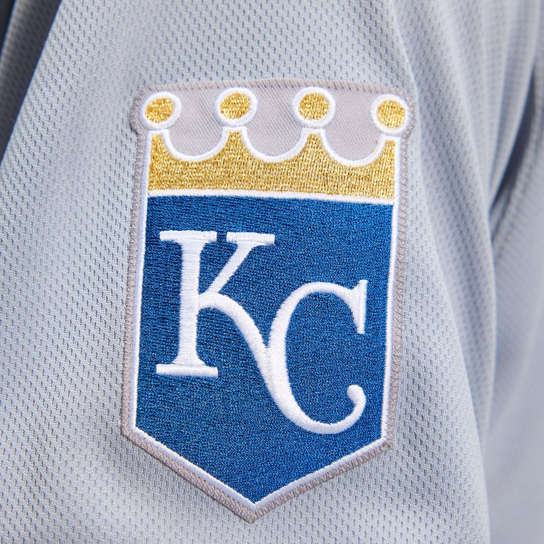 Kansas City Royals Gray 2022 Road Authentic Baseball Jersey | MLB Baseball Jersey