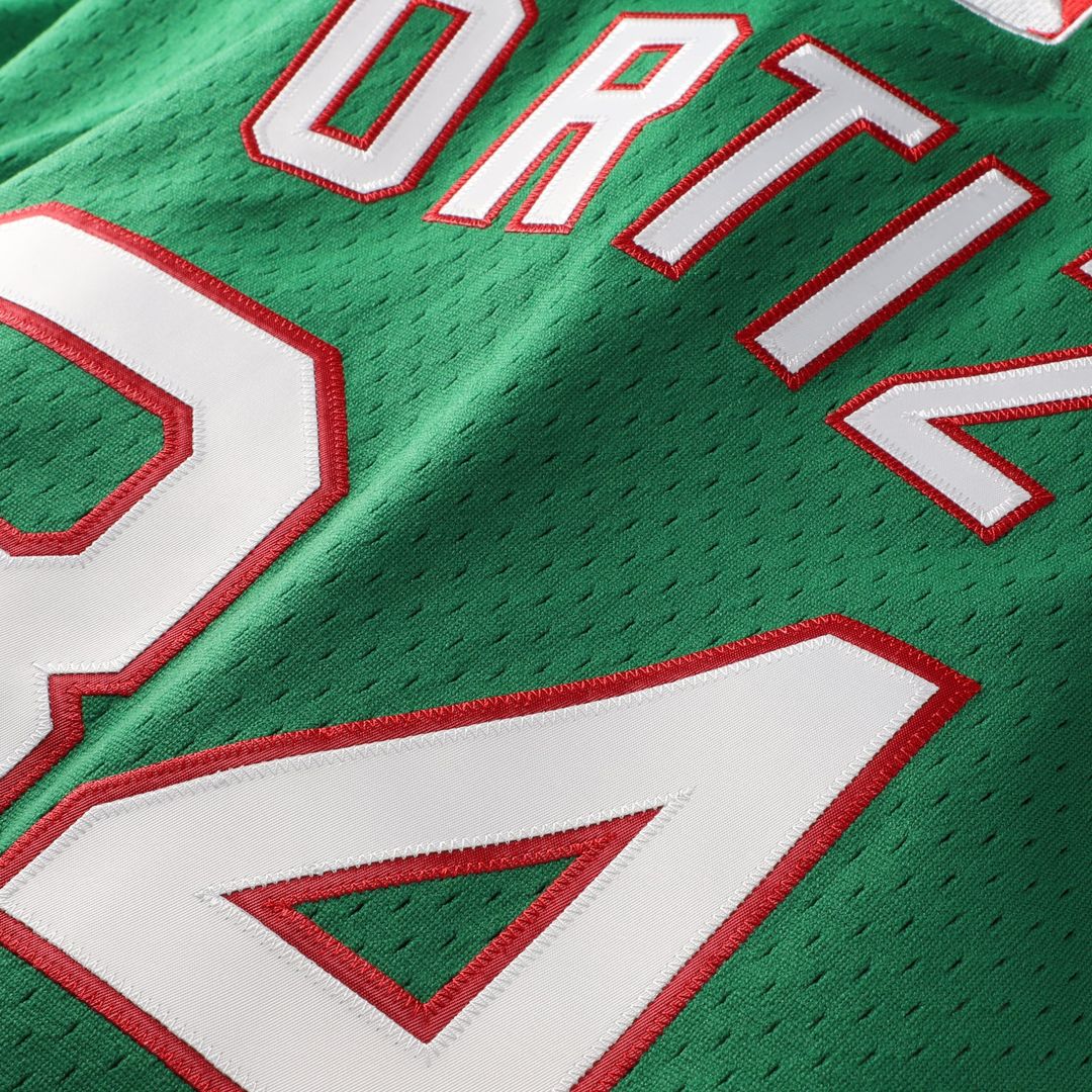 Boston Red Sox David Ortiz Kelly Green Big & Tall Cooperstown Collection Mesh Batting Practice Baseball Jersey | MLB Baseball Jersey
