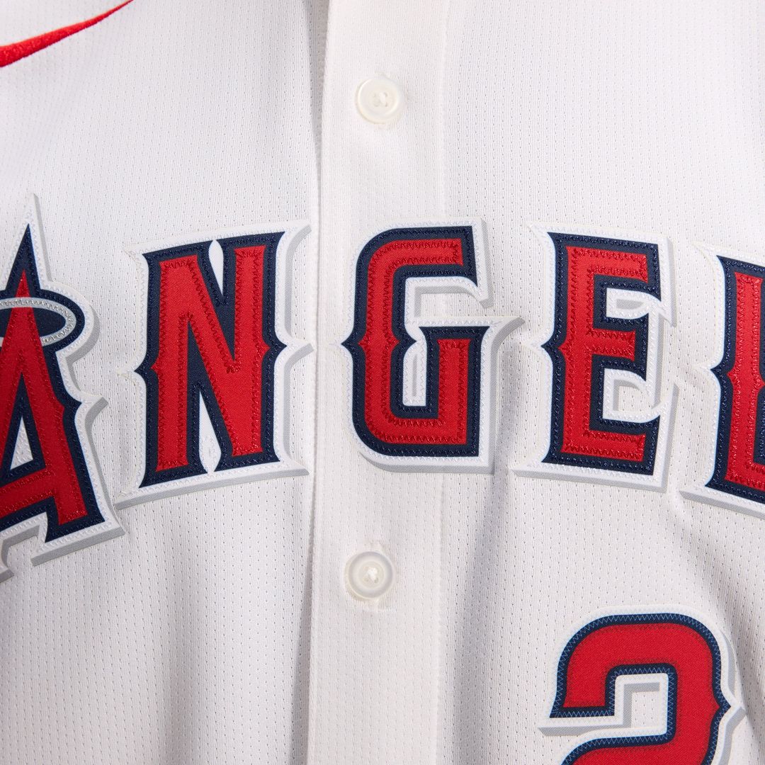 Los Angeles Angels Mike Trout White Home Limited Baseball Jersey | MLB Baseball Jersey