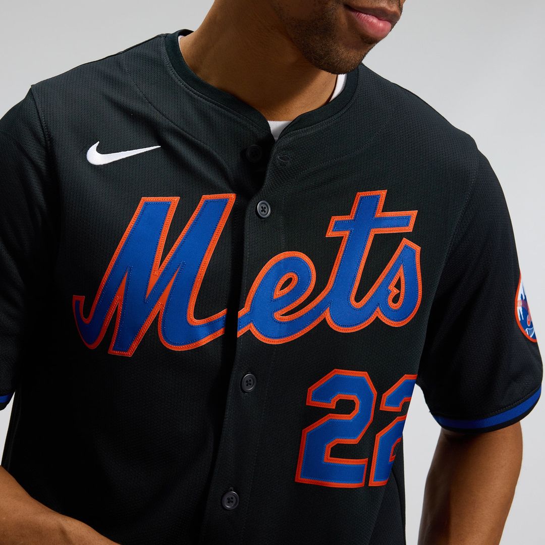New York Mets Juan Soto Black Alternate Limited Baseball Jersey | MLB Baseball Jersey