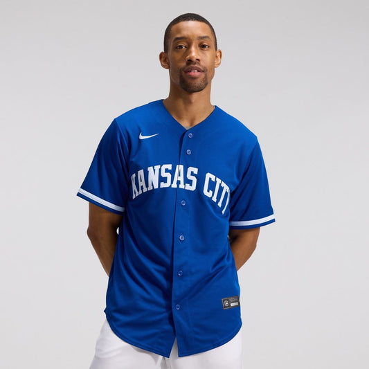 Kansas City Royals Royal Alternate Replica Team Baseball Jersey