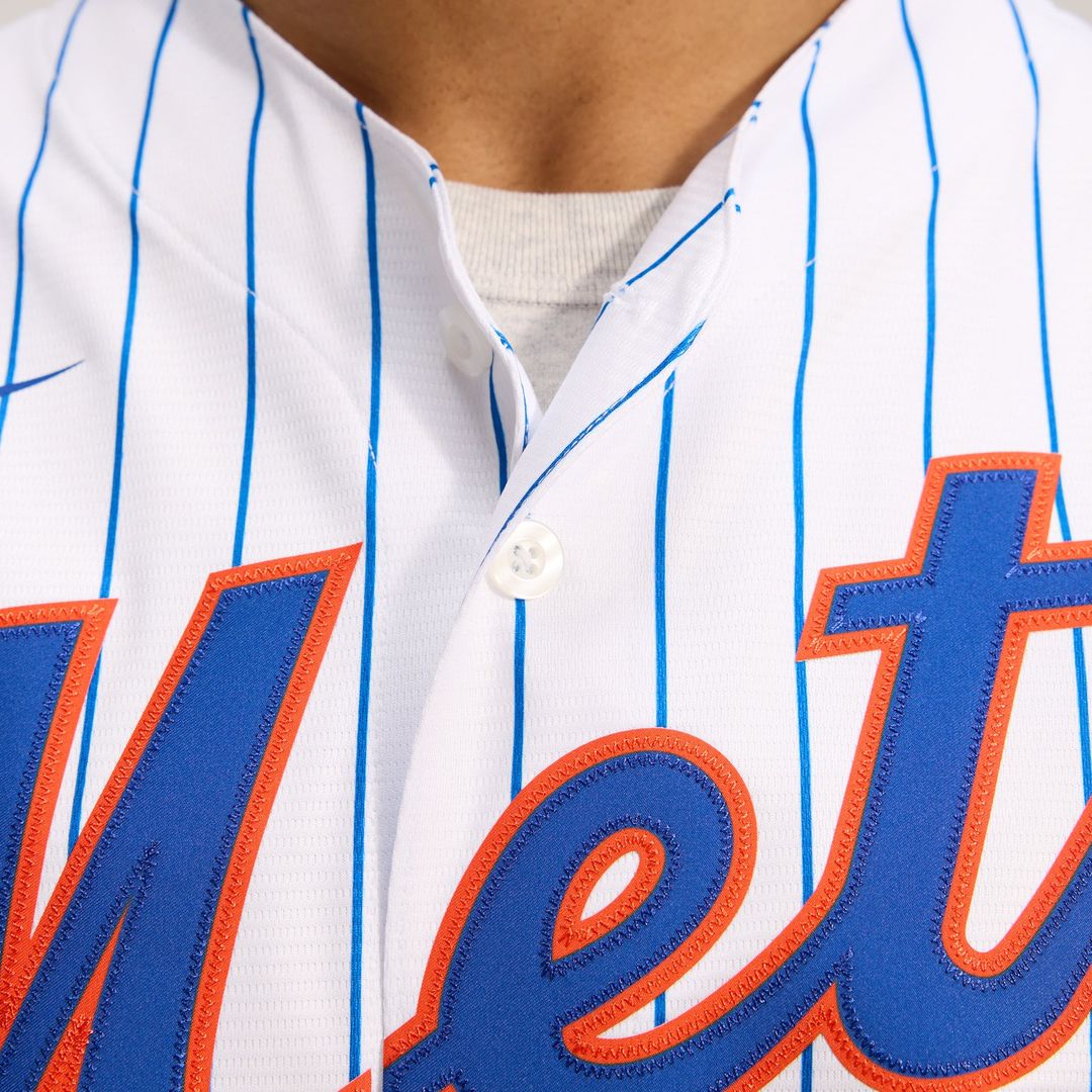 New York Mets White Home Replica Baseball Jersey | MLB Baseball Jersey